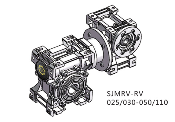 SJMRV-RV 025/030-050/110單/雙輸出軸蝸輪蝸桿減速機(jī)